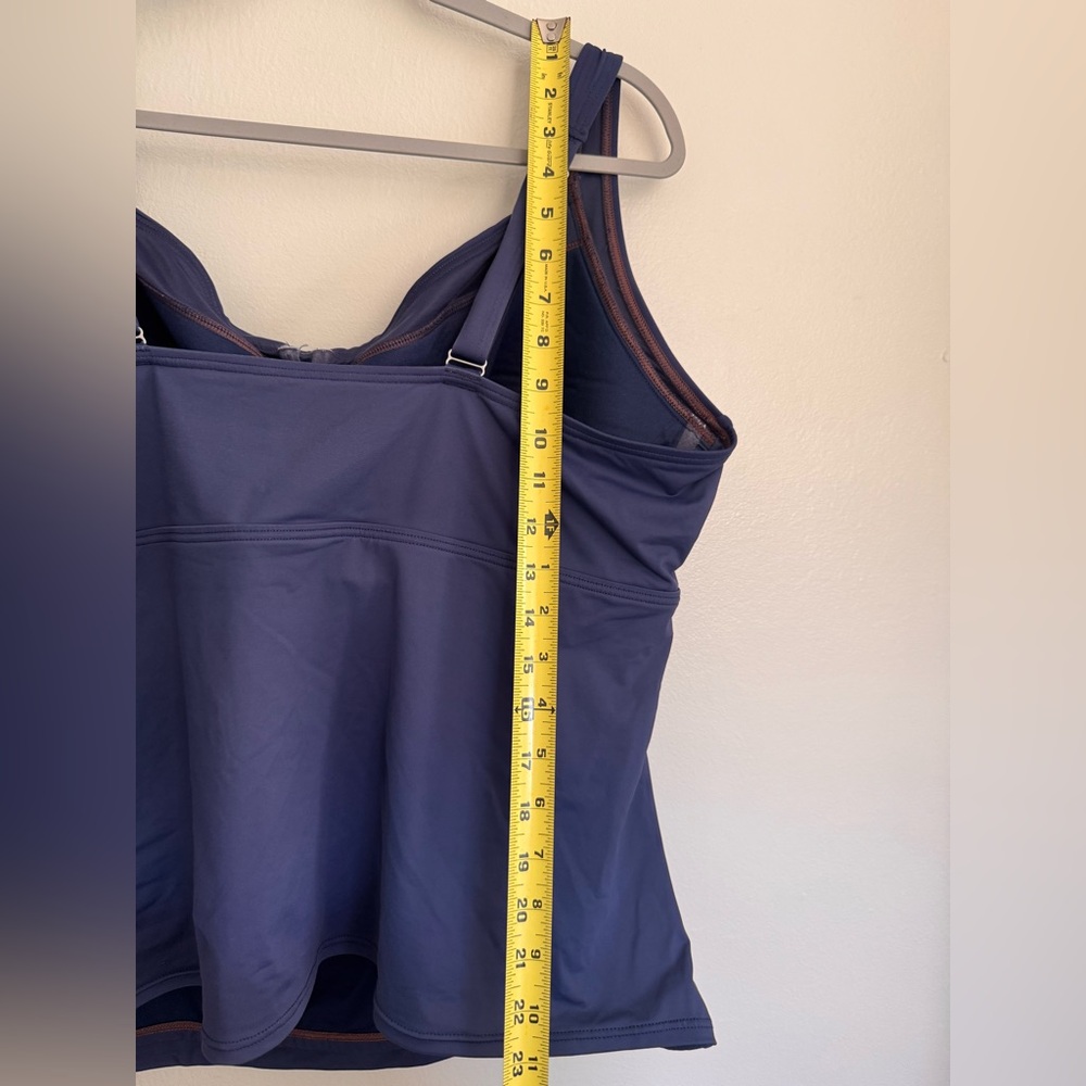 Lands' End Women's Swim Tankinis—Navy - Picture 7 of 15